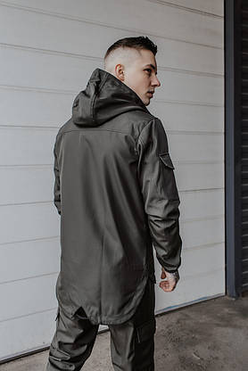 Костюм чоловічий хакі демісезонний Intruder Softshell Easy. Куртка + штани осінній | весняний | річний, фото 3