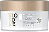 Маска-детокс для блонд и мелированных волос Schwarzkopf Blondme Detox Mask очищающая 200 мл