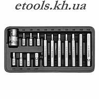 Набір викруткових біт HEX 30х75 мм YATO YT-0413