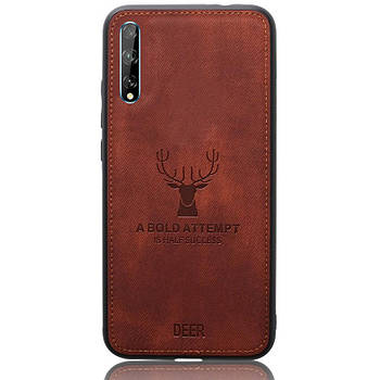 Чохол Deer Case для Huawei P Smart S Brown