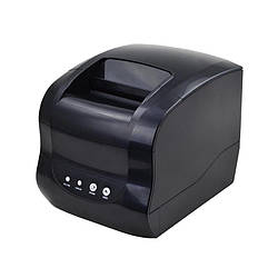 Термопринтер для друку етикеток Xprinter XP-365B (Гарантія 1 рік) Black