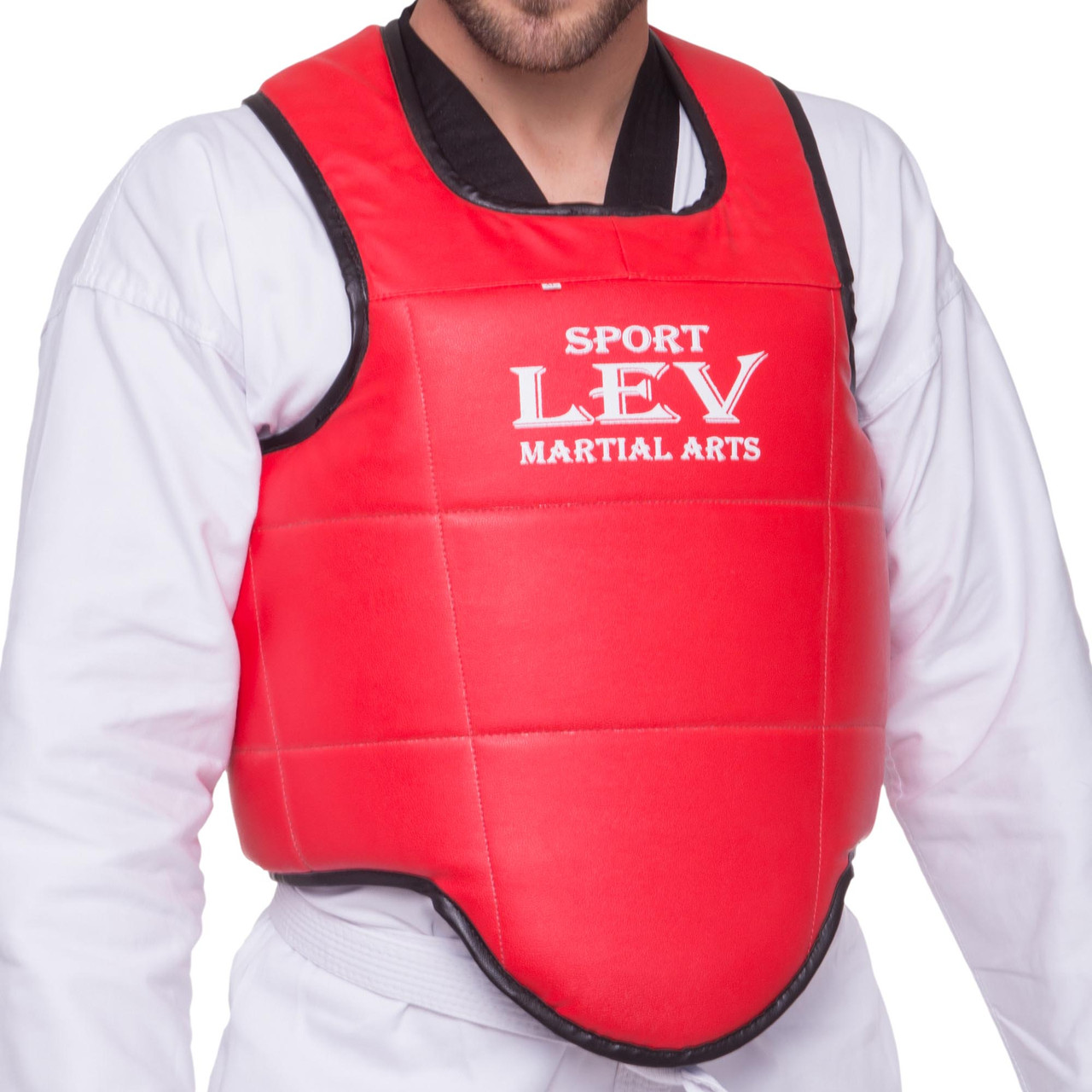 Захист корпусу двосторонній жилет для єдиноборств LEV 4282 розмір XL (50-52)