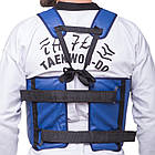 Захист корпусу жилет для єдиноборств Sportko 4708 розмір L (48-50) Blue, фото 5