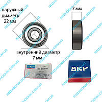 Подшипник SKF 627 ZZ (7*22*7)