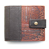Чоловічий гаманець з натуральної шкіри Guk, фото 2