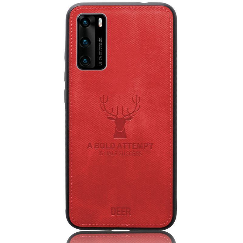 Чохол Deer Case для Huawei P40 Red, фото 1