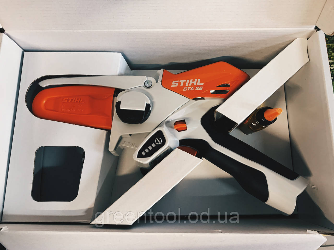 Ручна акумуляторна міні-пила STIHL GTA 26 + 24 місяці гарантії + ланцюг в подарунок