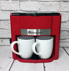 Кавоварка, крапельна + 2 чашки Domotec MS-0705 Red (N014557)