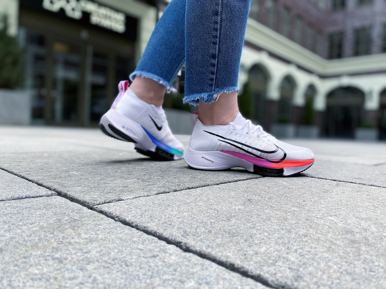 Кросівки жіночі Nike Air Zoom Tempo Next% / CI9924-100 (Розміри:37,38)