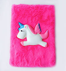 Блокнот "Єдиноріг" з хутряною поверхнею, Польща