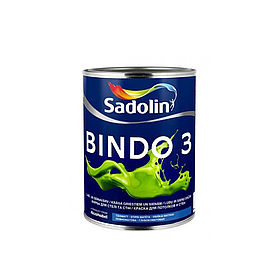 Глубокоматовая фарба для стін і стелі Sadolin Bindo 3 1л
