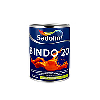 Напівматова миюча фарба для стін і стелі Sadolin Bindo 20 1л