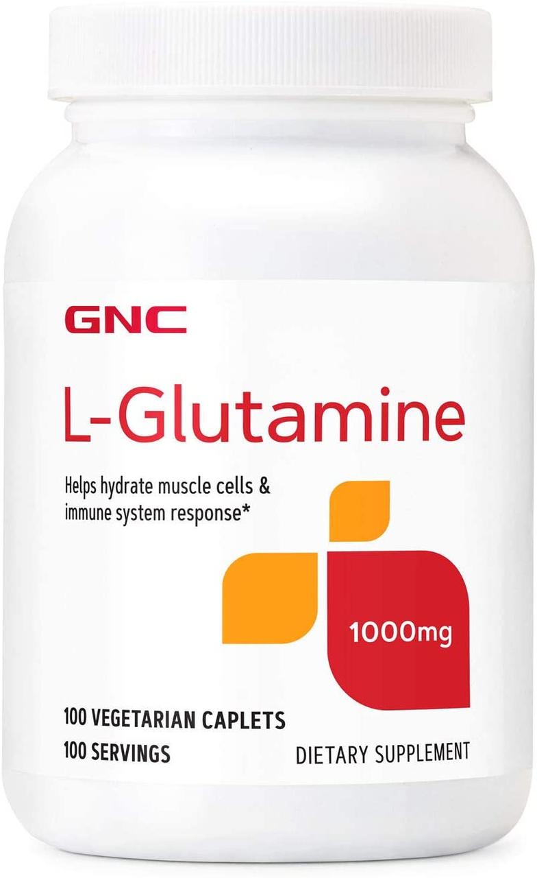 GNC L-Glutamine 1000 mg 50 veg caplets