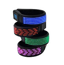 Світлодіодний затискач для взуття з LED-дисплеєм Синій, фото 6