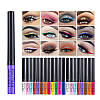 Кольорова водостійка підводка для очей HANDAIYAN Eyeliner Long Lasting Professional колір №01 Білий, фото 10
