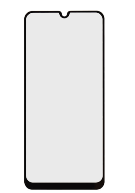 Захисне скло для Samsung A205F Galaxy A20 2019, 3D, чорне, фото 1