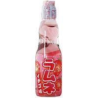 Японская газировка с шариком Ramune Strawberry 200ml