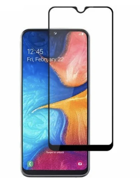 Захисне скло для Samsung A202F Galaxy A20e/A102 Galaxy A10e, 3D, чорне, фото 1