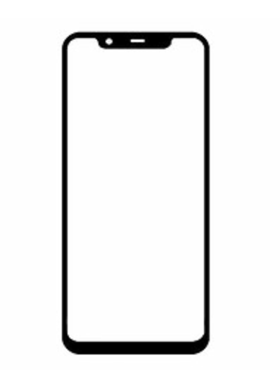 Захисне скло для Nokia 5.1 Plus/Nokia X5, 3D, чорне, фото 1