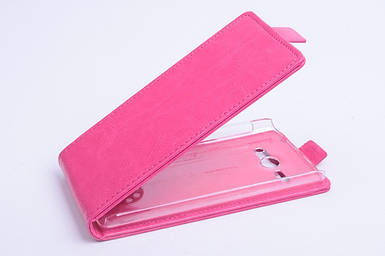 Чохол фліп для Huawei Ascend Y530-U00 рожевий