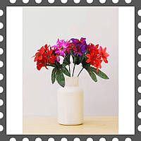 Штучні квіти Бордюрний букет Хризантеми, 7 голів, мікс, 240 мм