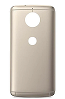 Задня кришка Motorola XT1803 Moto G5S Plus, золотиста, оригінал (Китай) + скло камери