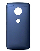 Задня кришка Motorola XT1794 Moto G5S/XT1792/TX1799-2, синя, оригінал (Китай) + скло камери