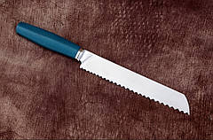 Набір кухонних ножів ручної роботи "Aquamarine-5", N690, фото 3