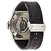 Годинник наручний Hubl0t 5826 Classic Fusion Automatic Black-Silver-Black Leather, фото 2
