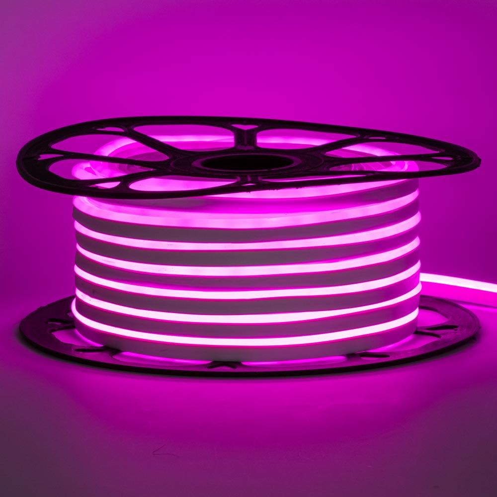 Стрічка неонова рожева No53-P-AVT-1 NEON 220V