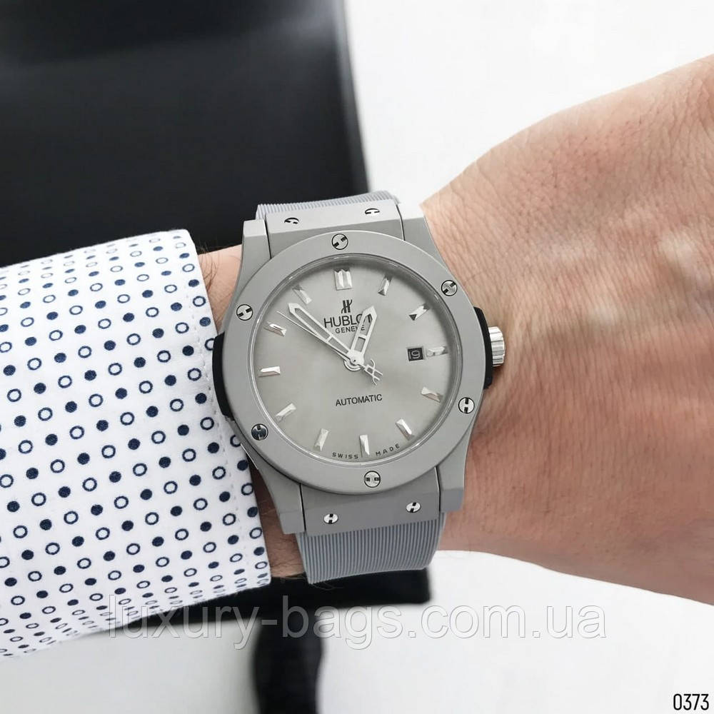 Чоловічий годинник Hublot 5826 Classic Fusion Automatic Gray-Silver-Mate