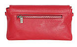 Жіночий Клатч Шкіряний Червоний Karya 0725-46, фото 4