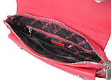 Жіночий Клатч Шкіряний Червоний Karya 0725-46, фото 7