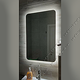 Дзеркало з контурною LED-підсвіткою, 600х800 мм, KP 52, фото 2