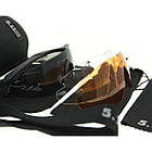 🔥 Тактичні окуляри "5.11 - Aileron Shield" (Чорні) з поляризацією, стрілецькі, балістичні, військові, фото 9