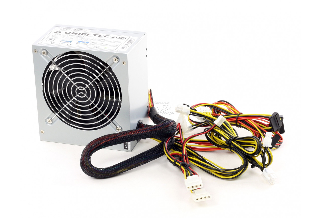 Блок Живлення для ПК ATX Chieftec CTG-500W
