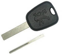 Peugeot ключ з чіпом PCF7936 HU83