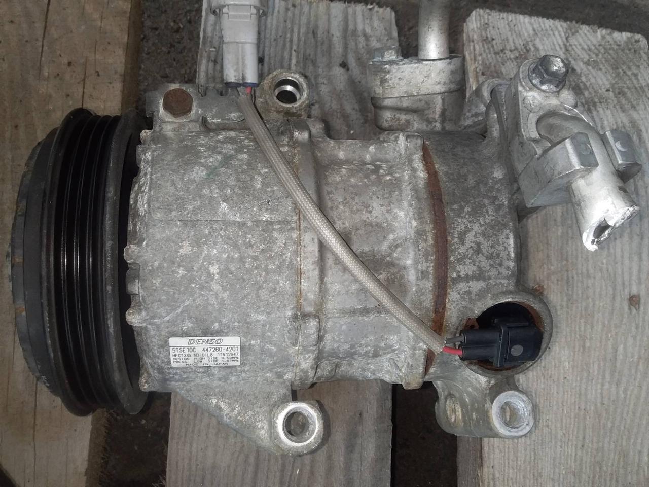 Компресор кондиціонера Toyota Yaris 1.33 11-17 1NRFE 883100D400 447260-4201, фото 1