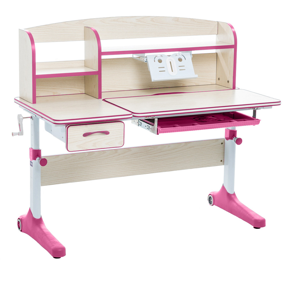 Зростаюча парта для школярів Cubby Ammi Pink