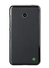Силиконовый чехол  для Nokia Lumia 630 черный