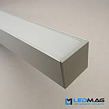 Профіль для світлодіодної стрічки 44х40 мм 3 метри, 2 метри 5 метрів. Підвісний LED профіль., фото 3