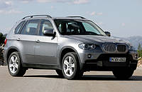 Дефлекторы окон Ветровики BMW X5 (E70,F15,G05) 2006-2018 П\К "молдинг из нержавеющей стали 3D"