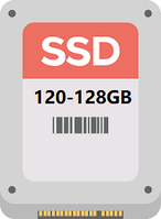Накопичувач SSD 2.5" 120-128GB в асортименті Mix Brand бв # А+