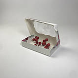 Коробка для пряника, 150*100*30 мм, з вікном, "Роза", фото 4