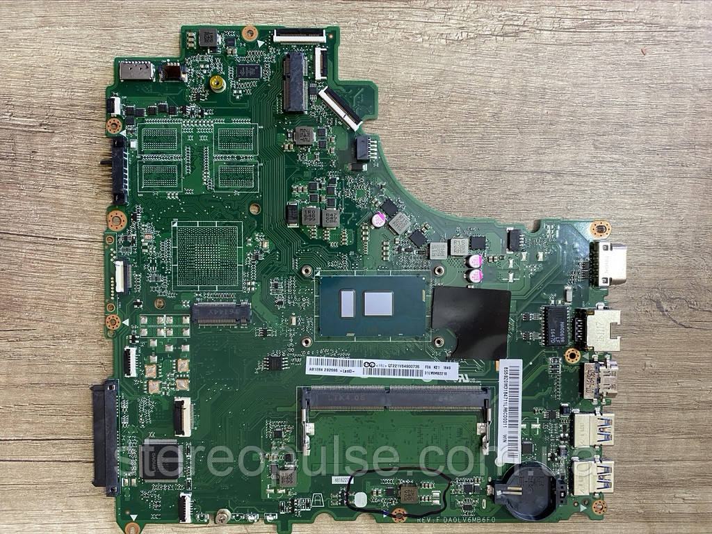 Материнська плата DAOLV6MB6F0 (Rev: F) для ноутбука Lenovo V310-15ISK(на запчастини)