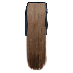 Штучний накладний хвіст на стрічці. Цвет #10 Русый