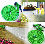 Шланг поливковий X-hose для саду 30 м he xhose шланг для полива з насадкою розпилювачем 7 режимів, фото 6