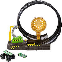 Игровой набор Хот Вилс Монстер тракс Испытание петлей Hot Wheels Monster Trucks Epic Loop Challenge Play Set