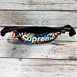 Жіноча бананка, що світиться в темряві, через плече або на пояс Supreme - поясна / нагрудна сумка, фото 4
