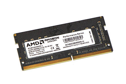 Оперативна пам'ять для ноутбука, AMD DDR4 8Gb 1Rx16 PC4-2666 (нова), фото 3